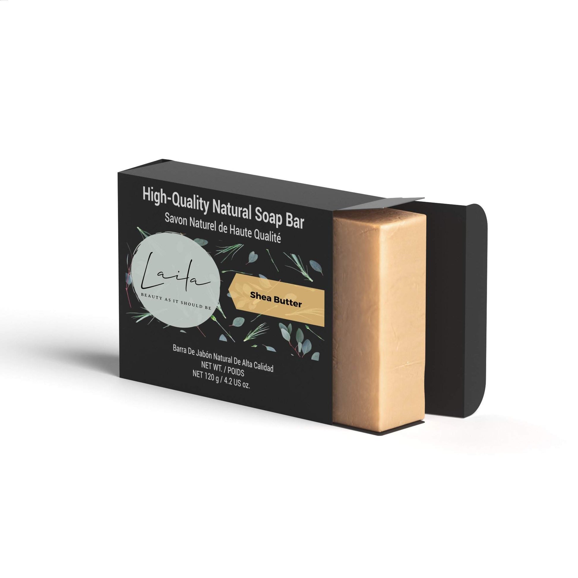 Organic Shea Butter Soap Default Title Soap - Laila Beauty Care Soap