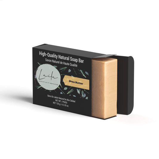 Organic Shea Butter Soap Default Title Soap - Laila Beauty Care Soap