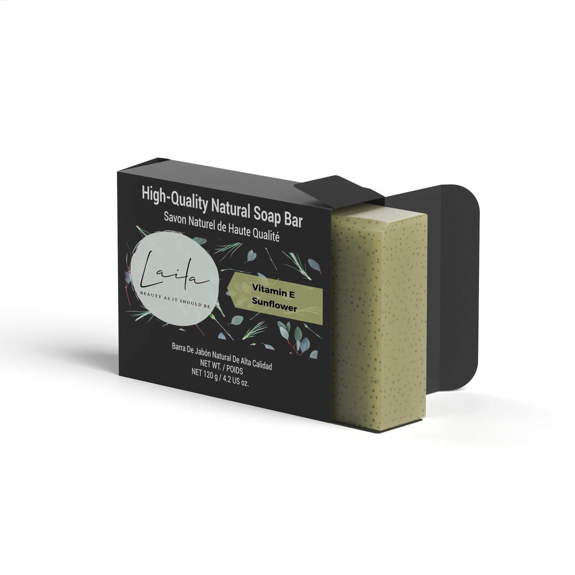 Organic Sunflower Soap Default Title Soap - Laila Beauty Care Soap