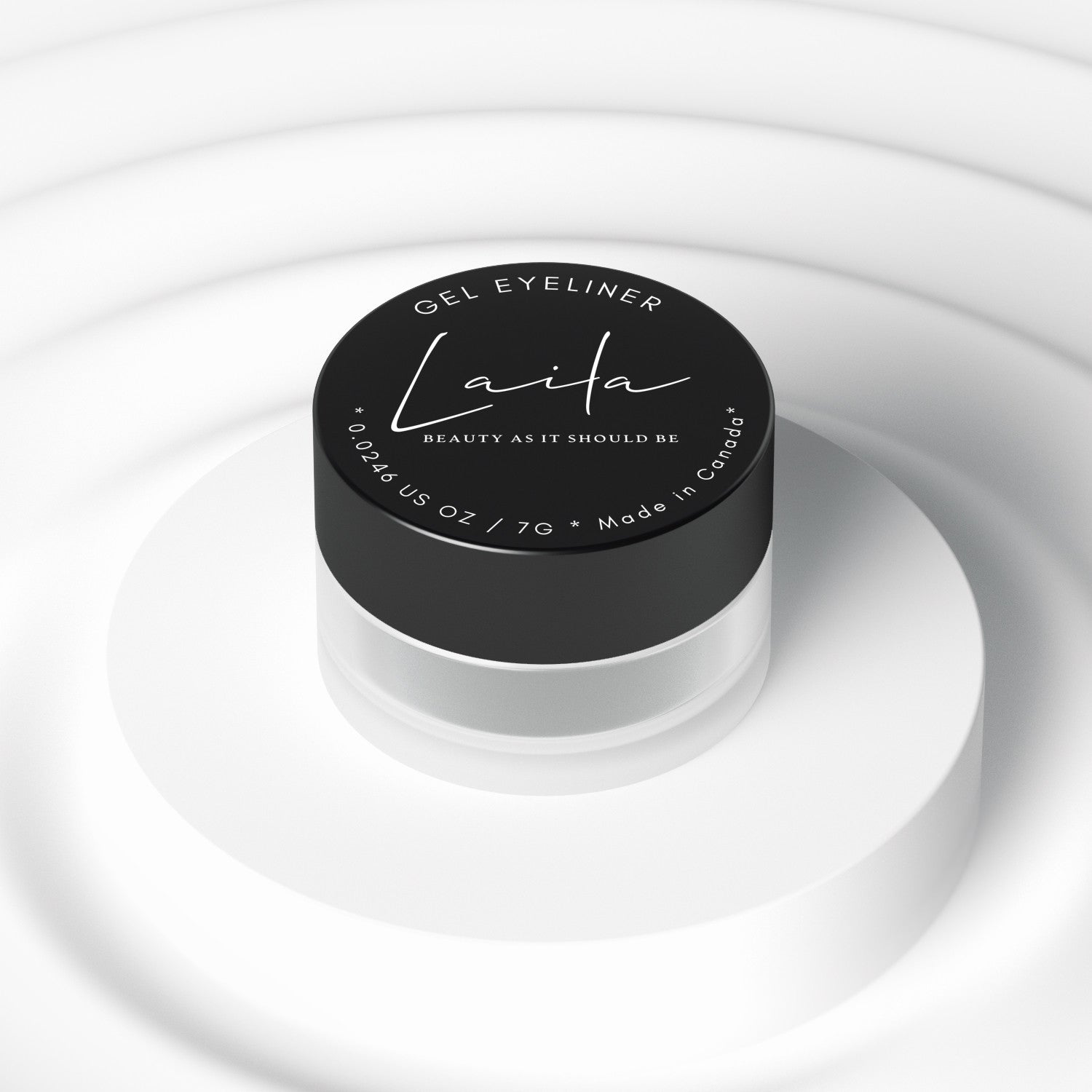 White Eyeliner Gel Eyeliner - Laila Beauty Care Gel Eyeliner