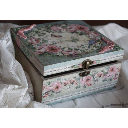 Floral Jewelry Box Jewelry Box - Laila Beauty Care Jewelry Box
