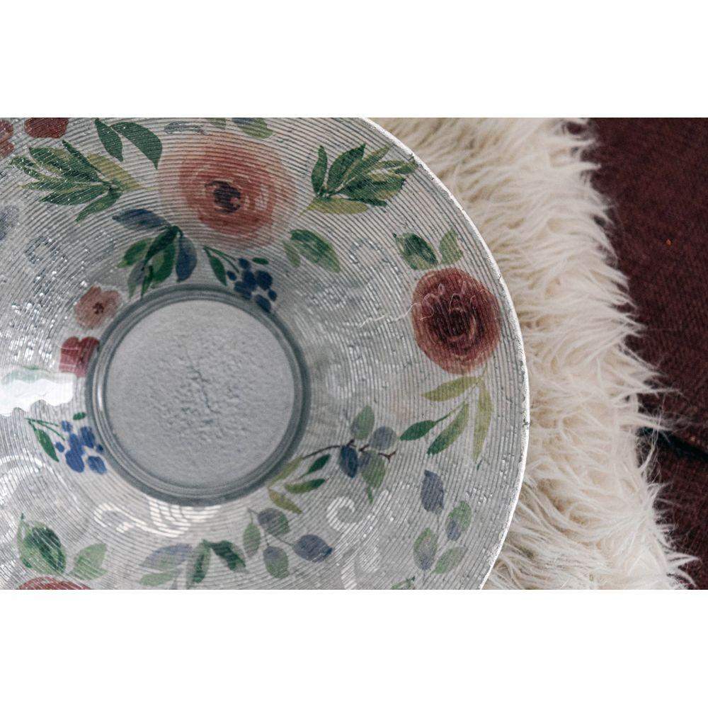 Footed Stand Plate Decorative Plate - Laila Beauty Care Decorative Plate