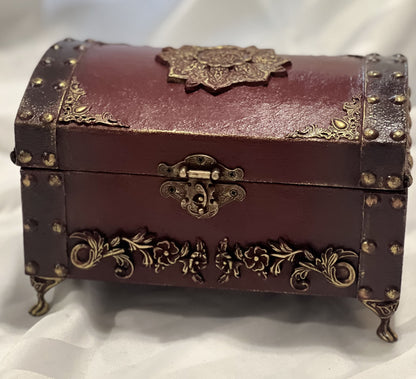 Burgandy Treasure (Small) Box