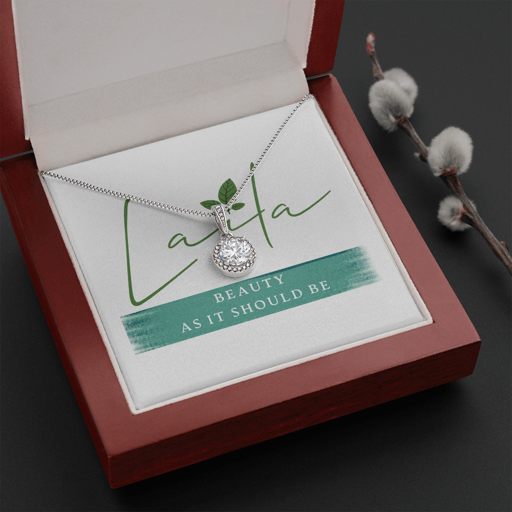 Laila - Eternal Hope Necklace Mahogany Style Luxury Box Jewelry - Laila Beauty Care Jewelry