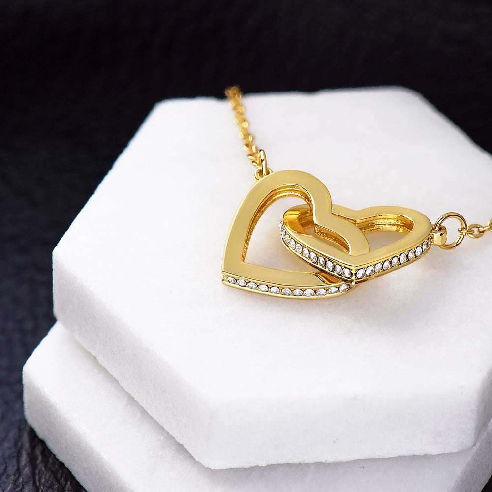 Laila - Interlocking Heart Necklace Jewelry - Laila Beauty Care Jewelry