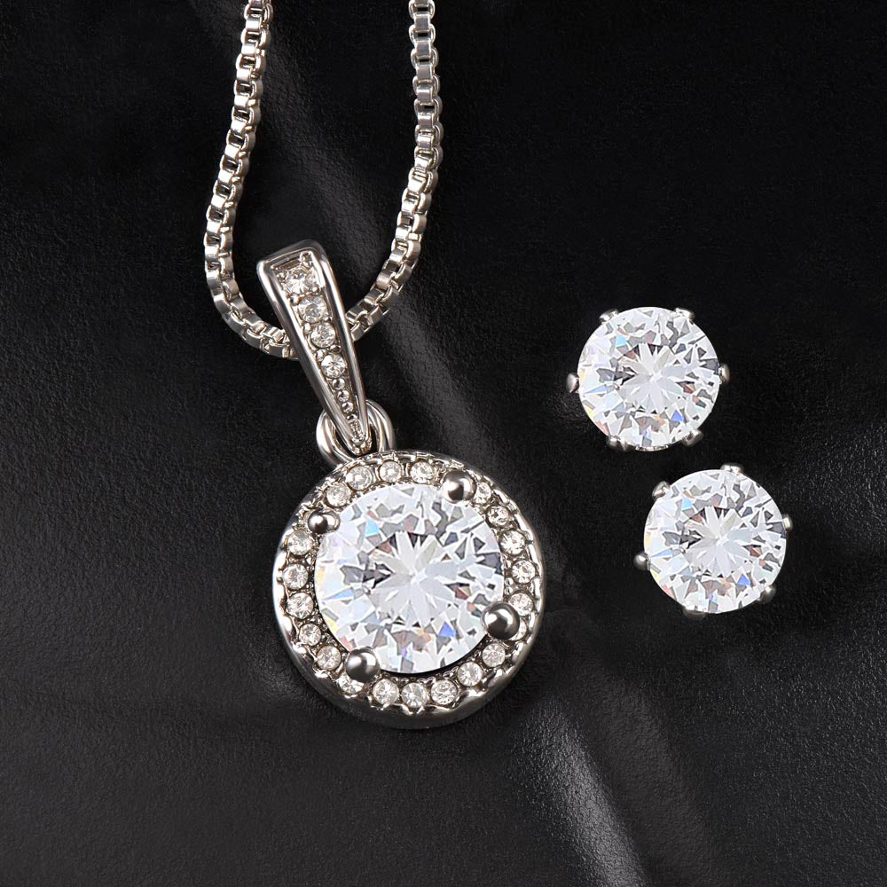 Laila - Eternal Hope Necklace and Earring Set Jewelry - Laila Beauty Care Jewelry