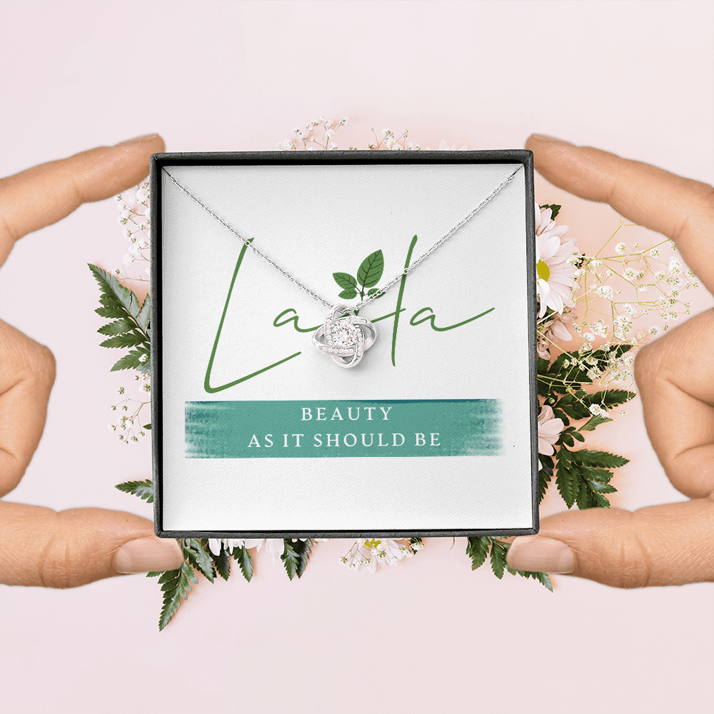Laila - Love Knot Necklace Jewelry - Laila Beauty Care Jewelry