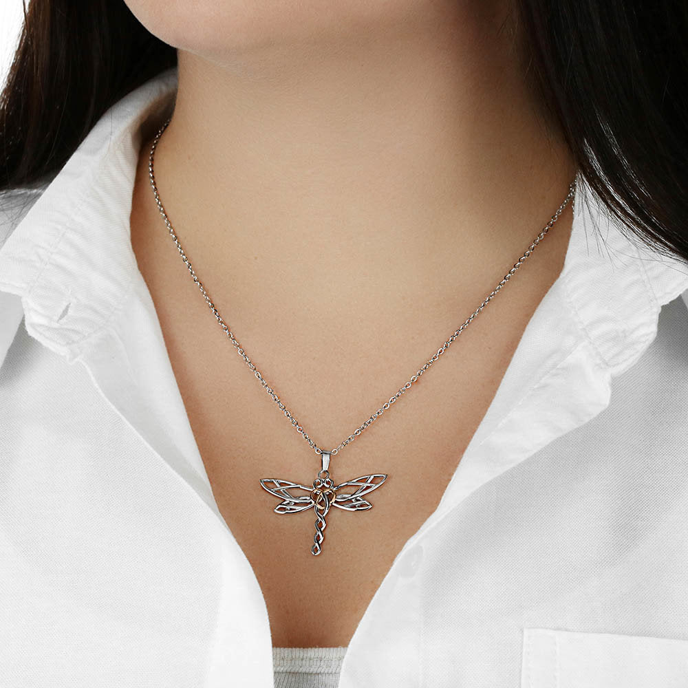 Laila - Dragonfly Necklace Jewelry - Laila Beauty Care Jewelry