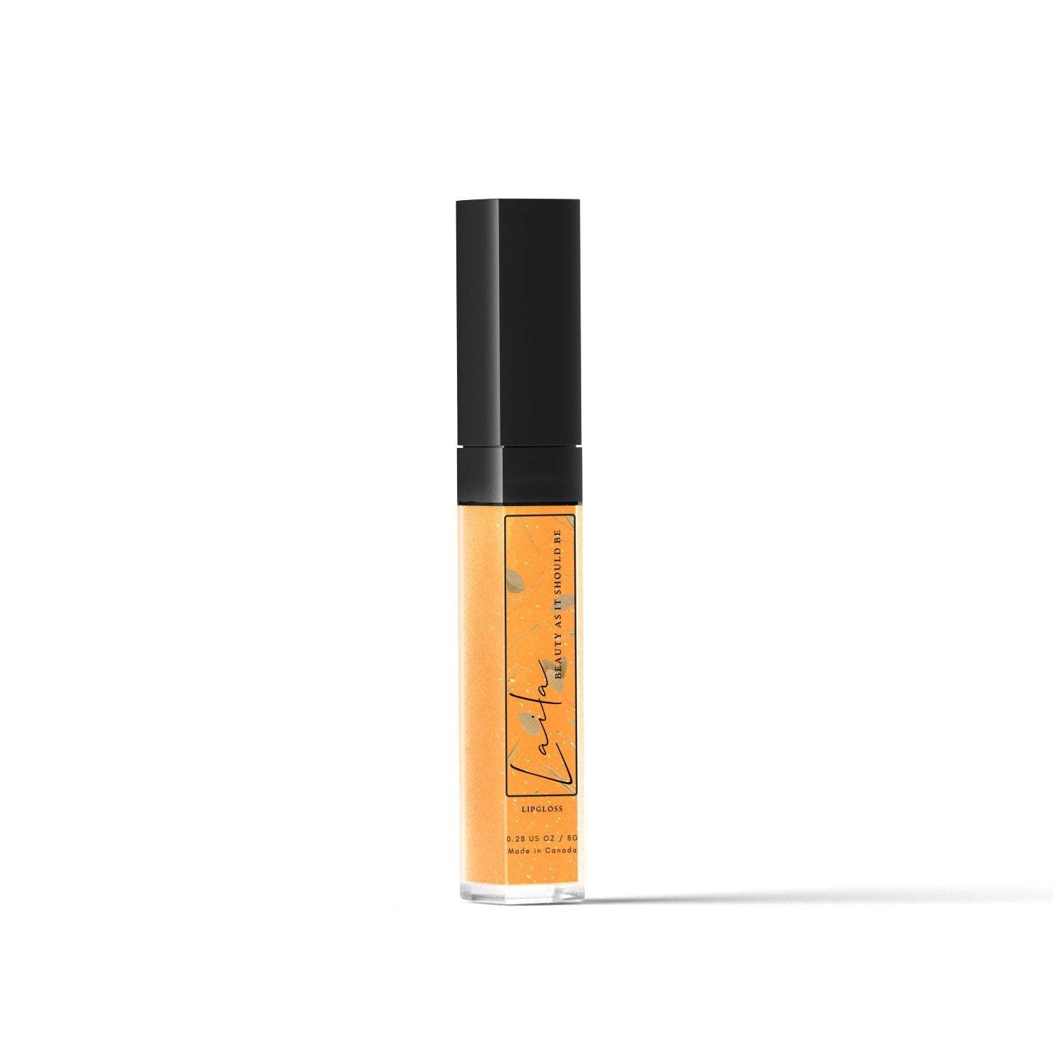 Tangerine Lip-gloss Default Title Lip Gloss - Laila Beauty Care Lip Gloss